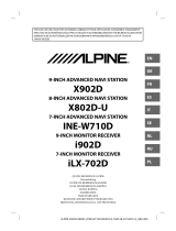 Alpine Electronics X702D-A4R Guía de inicio rápido