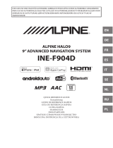 Alpine Halo9 INE-F904D Manual de usuario