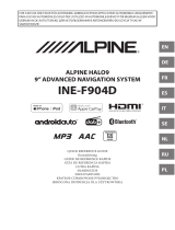 Alpine Serie INE-F904DC Manual de usuario