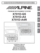 Alpine Serie X702D-A4R Manual de usuario