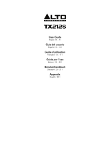 Alto TX212S Manual de usuario