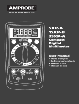 Amprobe 5XP-A, 15XP-A & 35XP-A El manual del propietario