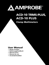 Amprobe ACD-10-TRMS-PLUS & ACD-10-PLUS Clamp Multimeters Manual de usuario