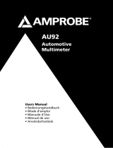 Amprobe AU92 Automotive Multimeter Manual de usuario