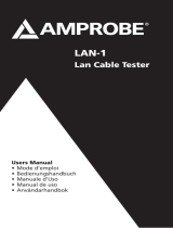 Amprobe LAN-1 Lan Cable Tester Manual de usuario