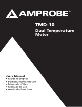 Amprobe TMD-10 Dual Temperature Meter Manual de usuario