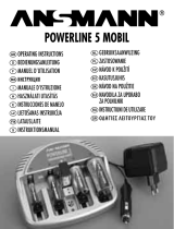 ANSMANN POWERLINE 5 MOBIL Manual de usuario