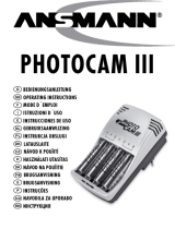 ANSMANN Photo Cam III Power Set 2850 mAh Instrucciones de operación