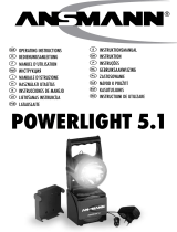 ANSMANN Powerlight 5.1 Instrucciones de operación