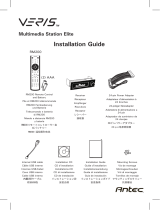 Antec Multimedia Station Elite Guía de instalación