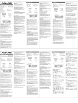 AOMAIS FBA_AS-F2-II-Orange Guía del usuario
