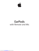 Apple EarPods Manual de usuario