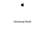 Apple Universal Dock El manual del propietario