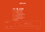 Arcam A39 Manual de usuario