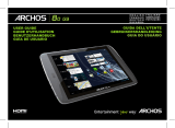 Archos 80 Series User 101 G9 Manual de usuario
