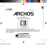Archos ARCHOS Manual de usuario