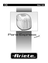 ARIETE PANE EXPRESS METAL 125 El manual del propietario
