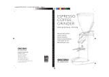 Ascaso ESPRESSO COFFEE GRINDER Manual de usuario