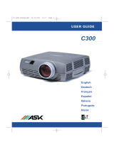 Ask Proxima C300 Manual de usuario
