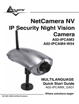 Atlantis NetCamera NVW A02-IPCAM4-W54 Manual de usuario