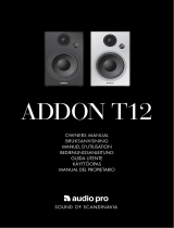 Audio Pro Addon T12 El manual del propietario