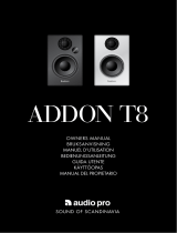 Audio Pro Addon T8 Especificación