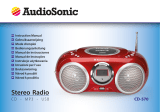 AudioSonic CD-1572 Manual de usuario