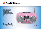 AudioSonic CD-1572 Manual de usuario