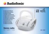 AudioSonic CD-1591 Manual de usuario