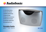 AudioSonic RD-1545 Manual de usuario