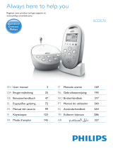 Avent Avent DECT Baby Monitor Manual de usuario