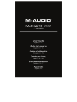 Avid M-Audio M-Track 2X2 Manual de usuario