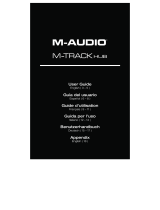 Avid M-Track Hub Manual de usuario