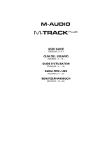 Avid M-Audio M-TRACK plus Manual de usuario