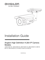 Avigilon 5.0-H3-BO1-IR Guía de instalación