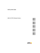 Axis 215 PTZ-E Manual de usuario