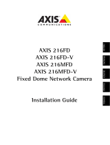 Axis 216FD/FD-V Guía de instalación