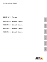Axis M1114 Manual de usuario