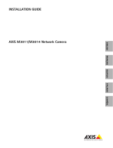 Axis M3011 Fixed Dome Network Camera Manual de usuario
