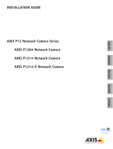 Axis P1214-E Guía de instalación