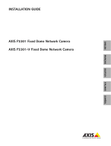Axis P3301-V 10er Pack Guía de instalación