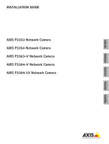 Axis P3364-LV Guía de instalación