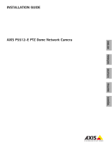 Axis P5512 PTZ Guía de instalación