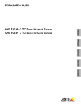 Axis Communications P5532-E PTZ Manual de usuario