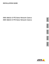 Axis Q6032 PTZ Guía de instalación
