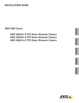 Axis Q6032-E PTZ Guía de instalación