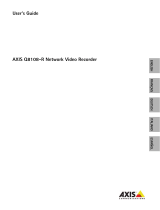 Axis AXIS Q8108-R Manual de usuario