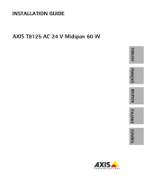 Axis T8125 Guía de instalación