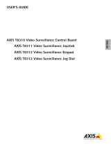 Axis T8310 Manual de usuario