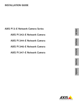 Axis Communications P1344-E Manual de usuario